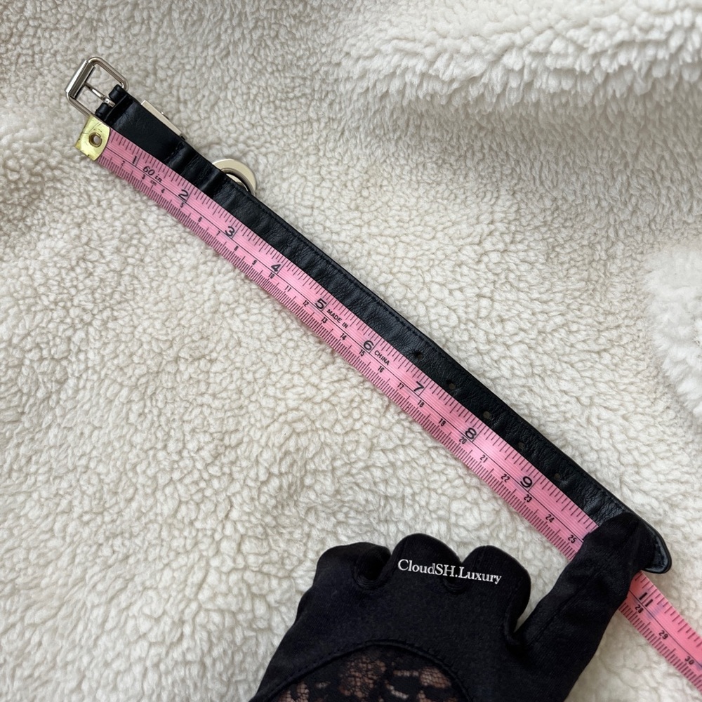 Auth Chanel Black Quilted CC Logo Dog Collar & Leash Set - Size Small - Picture 8 of 15